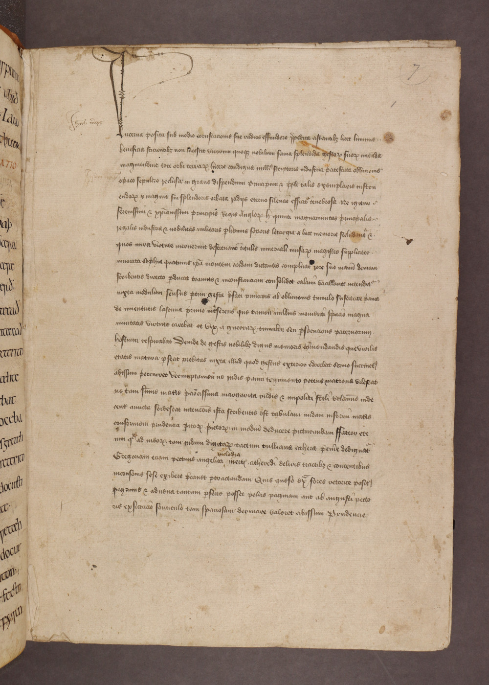 Folio 1  recto